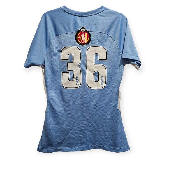 Nike Dri Fit PDA Shirt SIZE Small Blue - Picture 2 of 2